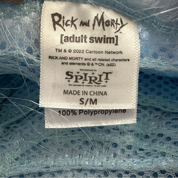 Rick Sanchez Men’s Costume Size S/M - Picture 5 of 16